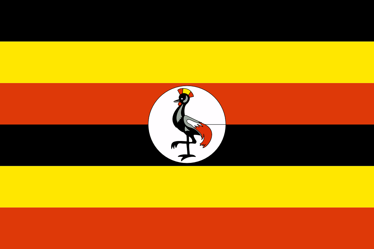 Uganda, Vėliava, Nacionalinis, Šalis, Simbolis, Tauta, Ženklas, Ugandanas, Afrikos, Afrika