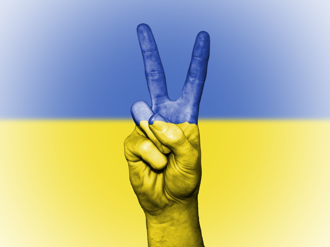 Ukraina, Taika, Ranka, Tauta, Fonas, Reklama, Spalvos, Šalis, Ženminbi, Vėliava
