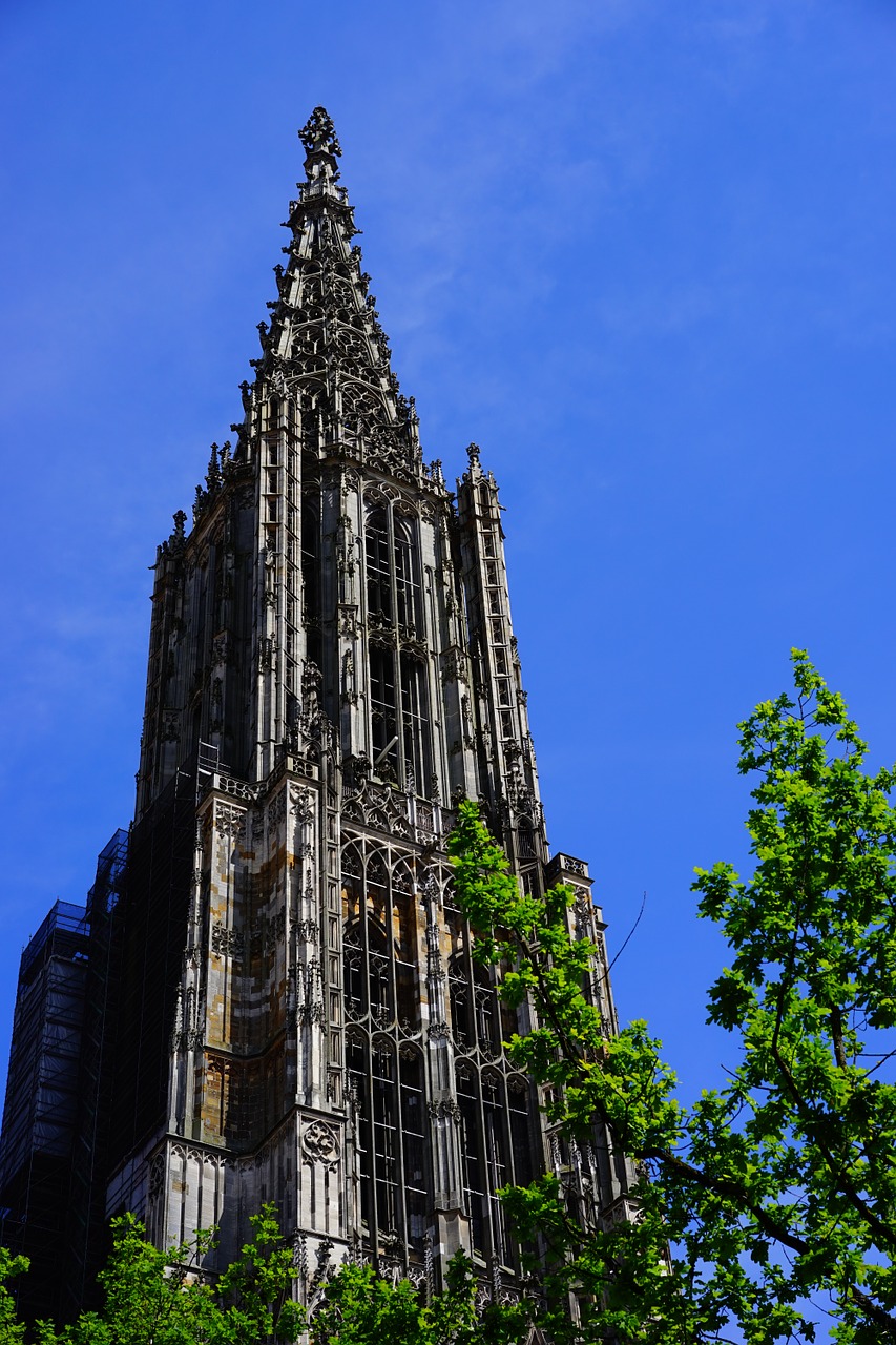 Ulmi Katedra, Münsteris, Ulm, Pastatas, Dom, Bokštas, Bažnyčia, Architektūra, Katedra, Bokštas