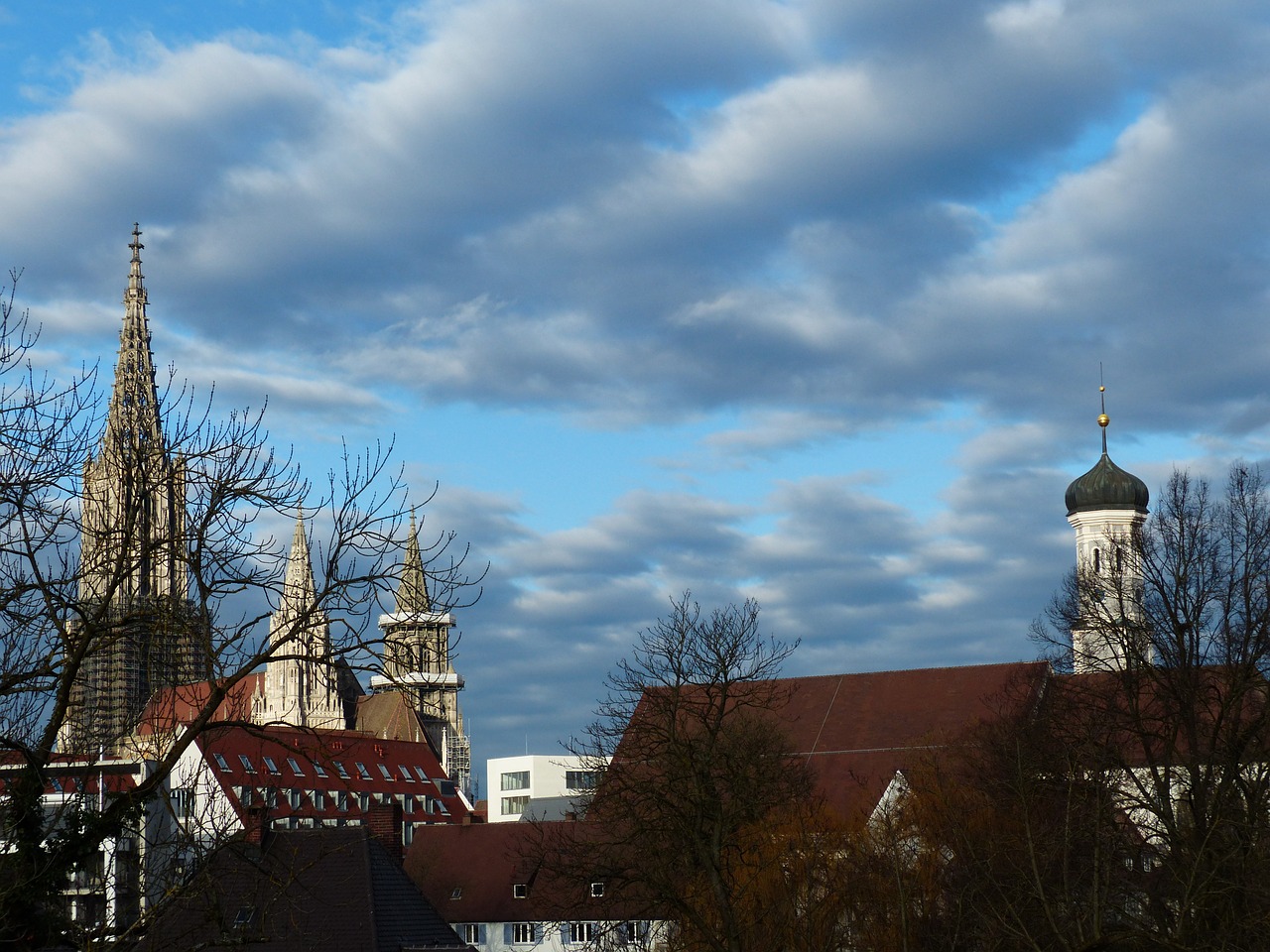 Ulmi Katedra, Münsteris, Ulm, Pastatas, Bažnyčia, Miestas, Dom, Katedra, Architektūra, Aukštas