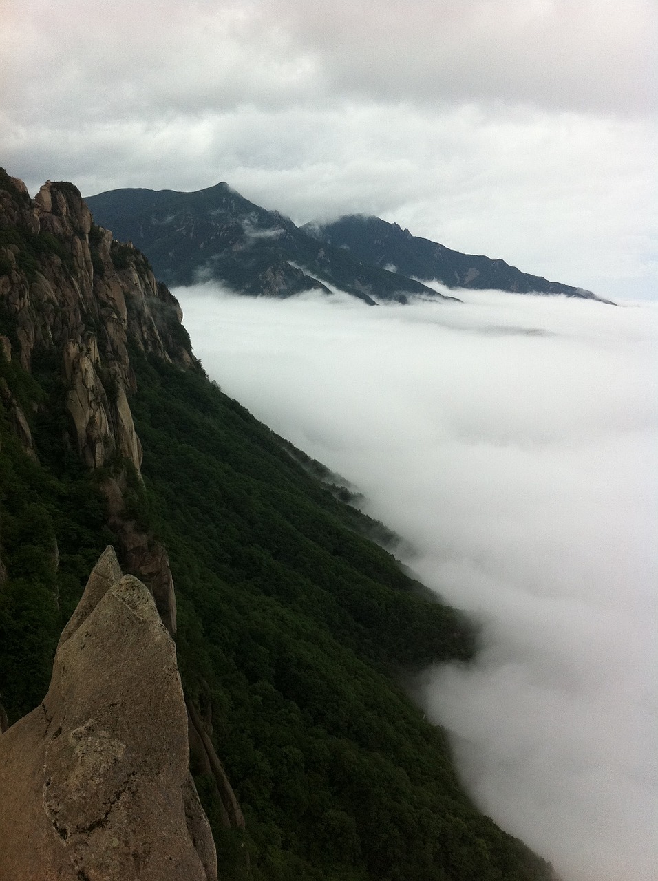 Ulsan Rock, Mt Seoraksan, Debesų Jūra, Debesys Ir Kalnai, Nemokamos Nuotraukos,  Nemokama Licenzija
