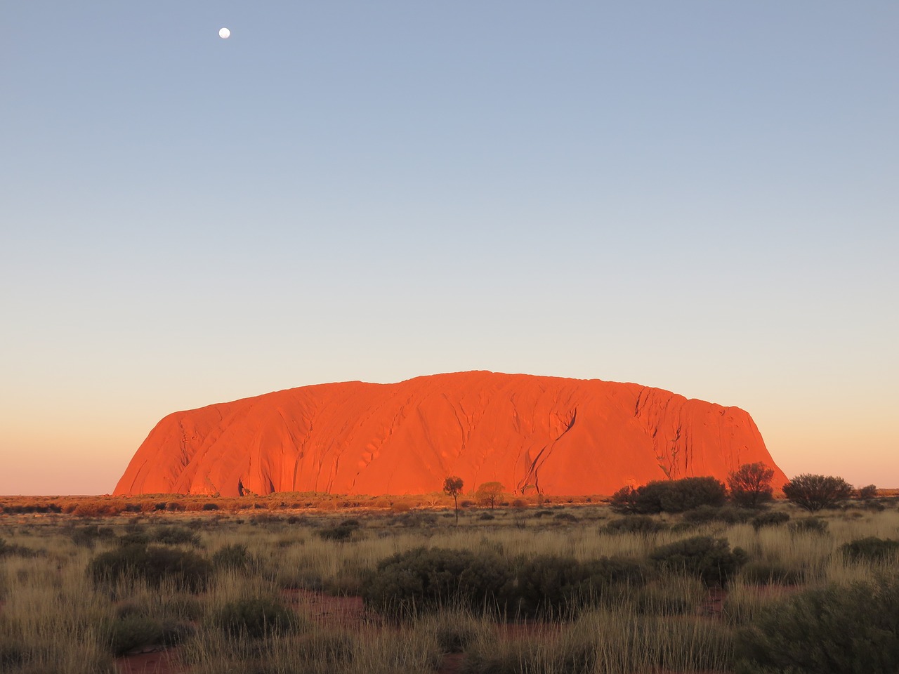 Uluru, Ayers Rock, Australia, Outback, Kelionė, Aborigenai, Ayersrock, Krūmas, Saulėlydis, Gamtos Stebūklai