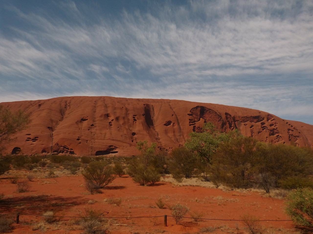 Uluru, Ayersrock, Australia, Outback, Kraštovaizdis, Lankytinos Vietos, Gamtos Stebūklai, Rokas, Stepė, Sausas