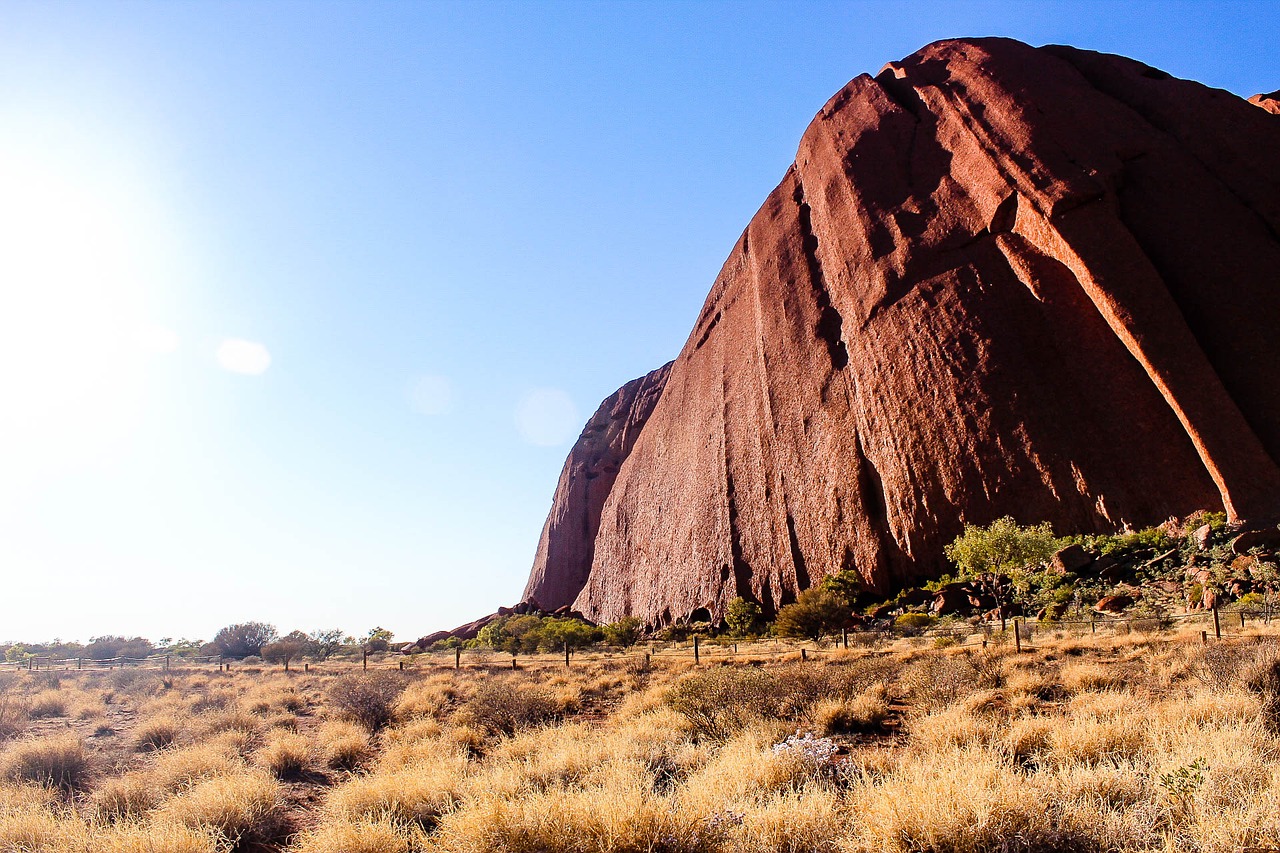 Uluru, Australia, Gamta, Kelionė, Turizmas, Dykuma, Outback, Lauke, Teritorija, Raudona