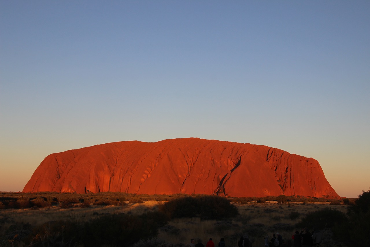 Uluru, Ayers, Rokas, Australia, Outback, Turizmas, Raudona, Dvasinis, Vietiniai, Nemokamos Nuotraukos