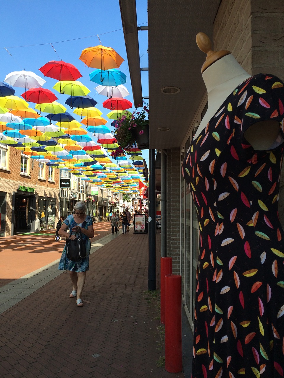 Skėtinė Tema, Oosterhout Centras, Vasaros Stadstafereel, Nemokamos Nuotraukos,  Nemokama Licenzija