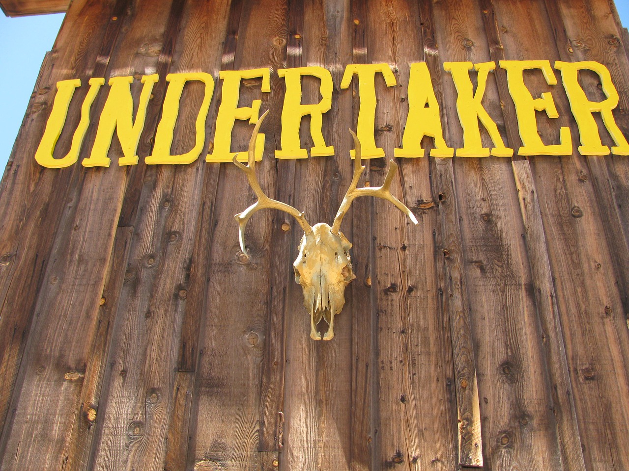 Undertaker, Senas Vakaras, Vaiduoklių Miestas, Utah, Nemokamos Nuotraukos,  Nemokama Licenzija