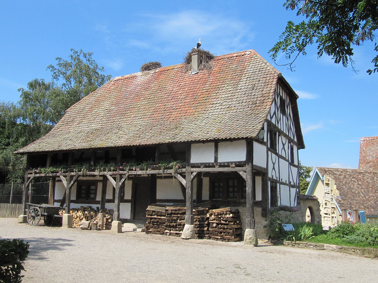 Ungersheim Ecomuseum, Santūra, Pastatas, Sodyba, Alsace, Istoriškai, Nemokamos Nuotraukos,  Nemokama Licenzija