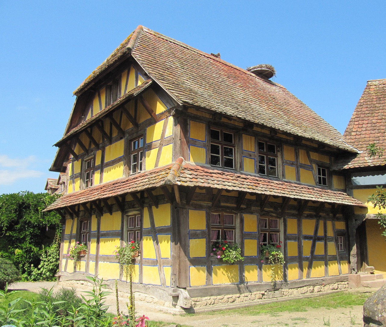 Ungersheim Ecomuseum, Santūra, Sodyba, Alsace, Istoriškai, Nemokamos Nuotraukos,  Nemokama Licenzija