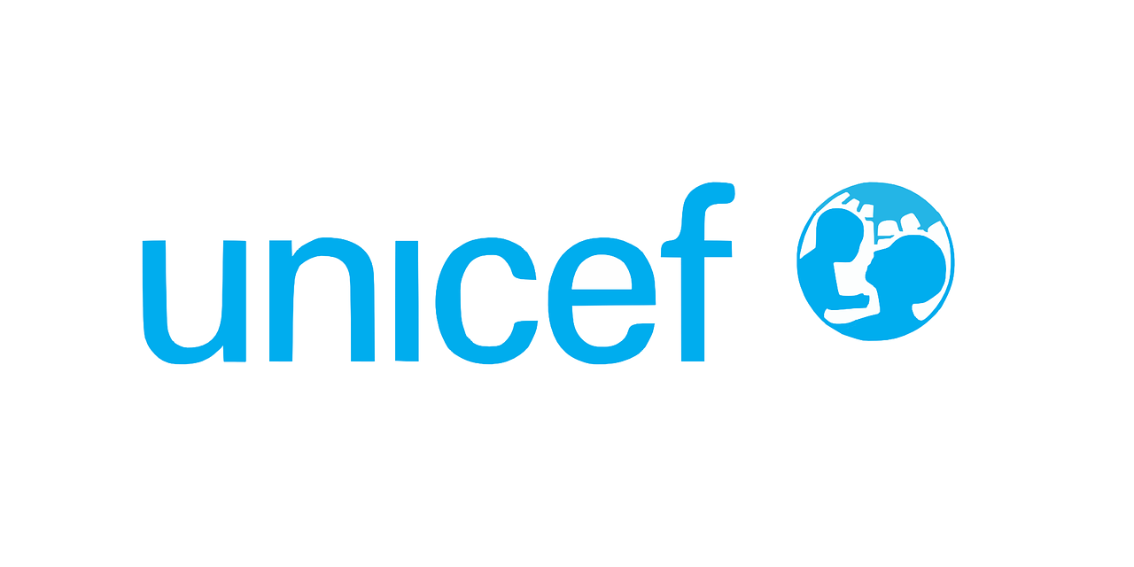 Unicef, Logotipas, Organizacija, Pagalbos Organizacija, Pasaulis, Nemokama Vektorinė Grafika, Nemokamos Nuotraukos,  Nemokama Licenzija