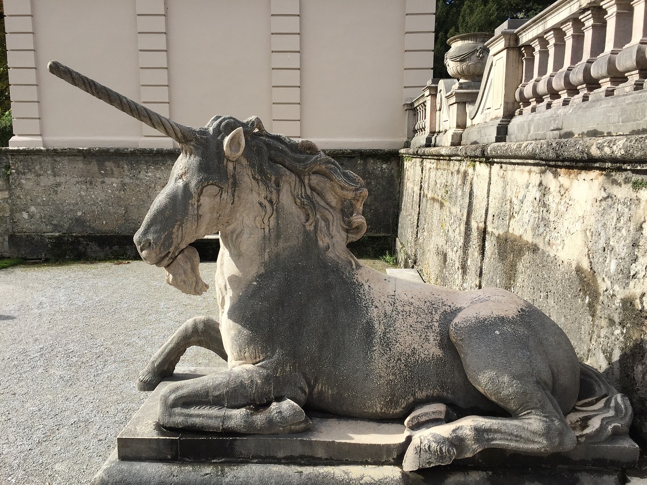 Vienaragis, Mitinės Būtybės, Salzburg, Austria, Akmens Figūra, Statula, Nemokamos Nuotraukos,  Nemokama Licenzija