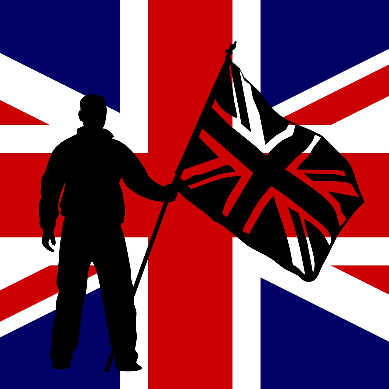 Jungtinė Karalystė, Union Jack, Uk, Patriotinis, Nacionalinis, Simbolis, Patriotizmas, Plaukiojantys, Reklama, Nemokamos Nuotraukos