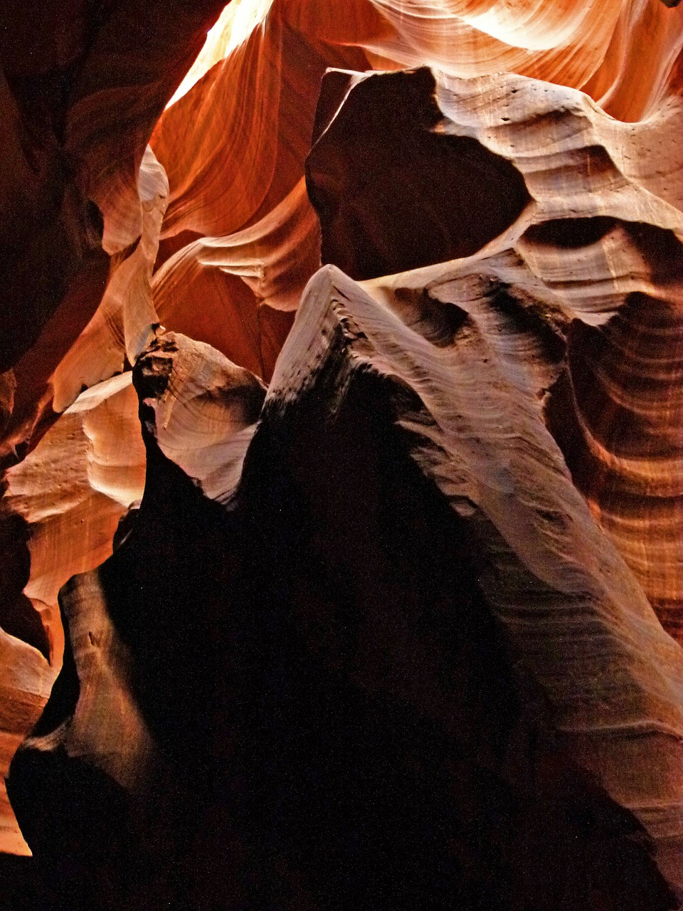 Viršutinė Antilopės Lizdo Kanjonas, Puslapis, Arizona, Usa, Dykuma, Smiltainis, Erozija, Turistų Atrakcijos, Gamta, Formavimas