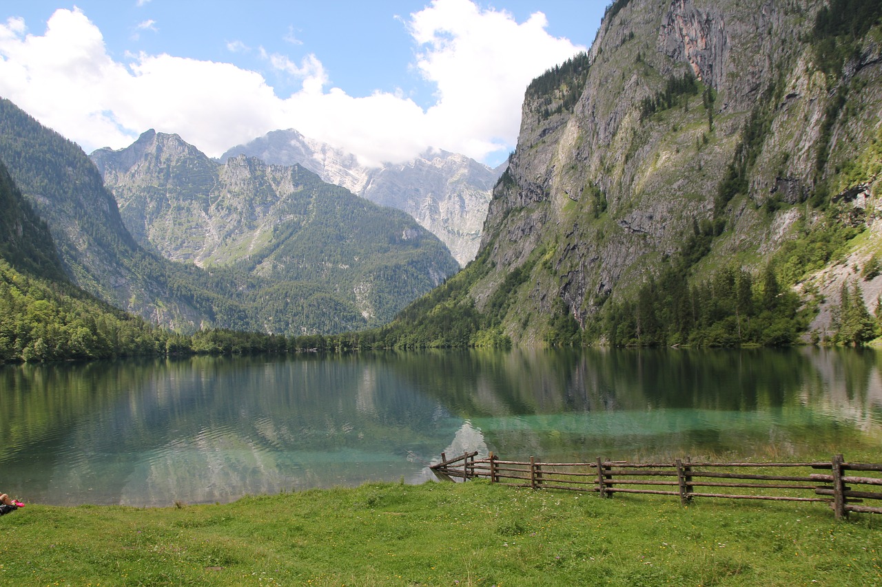 Viršutinis Ežeras, Vokietija, Bavarija, Bergsee, Šventė, Romantiškas, Berchtesgaden, Daugiau, Vaizdas, Nemokamos Nuotraukos
