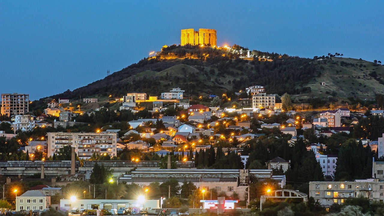 Miesto, Miestas Naktį, Twilight, Dusk, Miesto Panorama, Nemokamos Nuotraukos,  Nemokama Licenzija