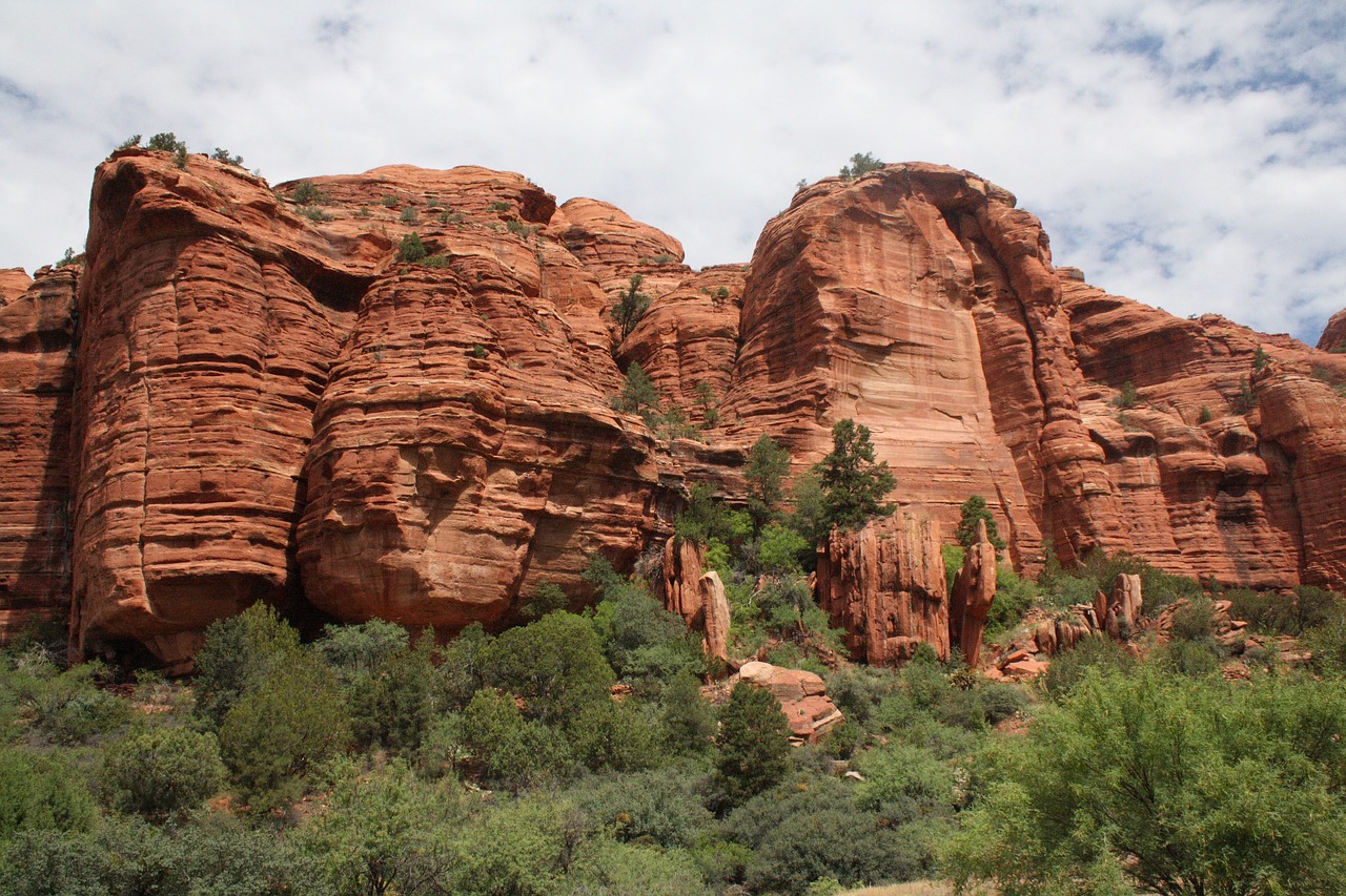 Usa, Arizona, Sedona, Uolos, Raudonos Uolos, Nemokamos Nuotraukos,  Nemokama Licenzija