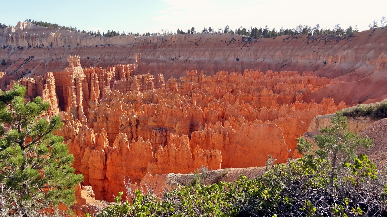 Usa, Nacionalinis Parkas, Bryce Kanjonas, Gamta, Rokas, Erozija, Gorge, Kraštovaizdis, Mation, Bryce Canyon Nacionalinis Parkas