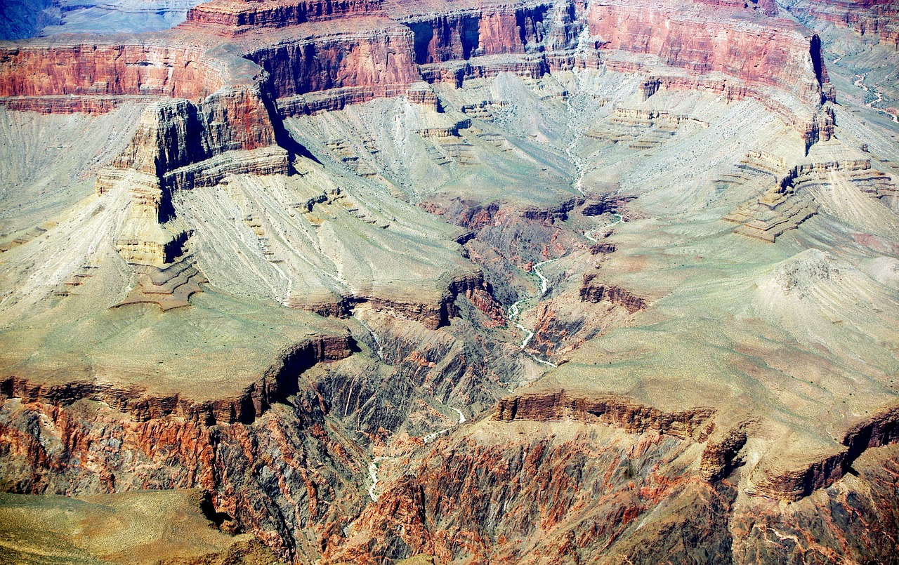 Usa, Didysis Kanjonas, Colorado, Panorama, Didžiulis, Upė, Turistinė Vieta, Nacionalinis Parkas, Miradoras, Kraštovaizdis