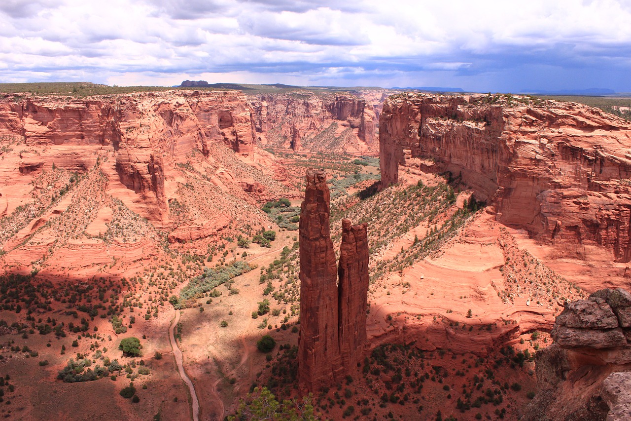 Usa, Canyon De Chelly, Rokas, Smėlio Akmuo, Raudona, Gamta, Akmeniniai Bokštai, Colorado, Navajo, Griauna