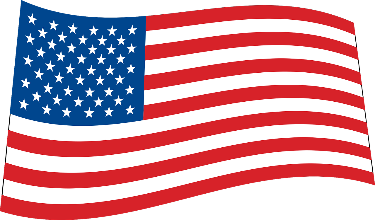 Usa, Usa Flag, Mojuoja Vėliava, Nemokama Vektorinė Grafika, Nemokamos Nuotraukos,  Nemokama Licenzija