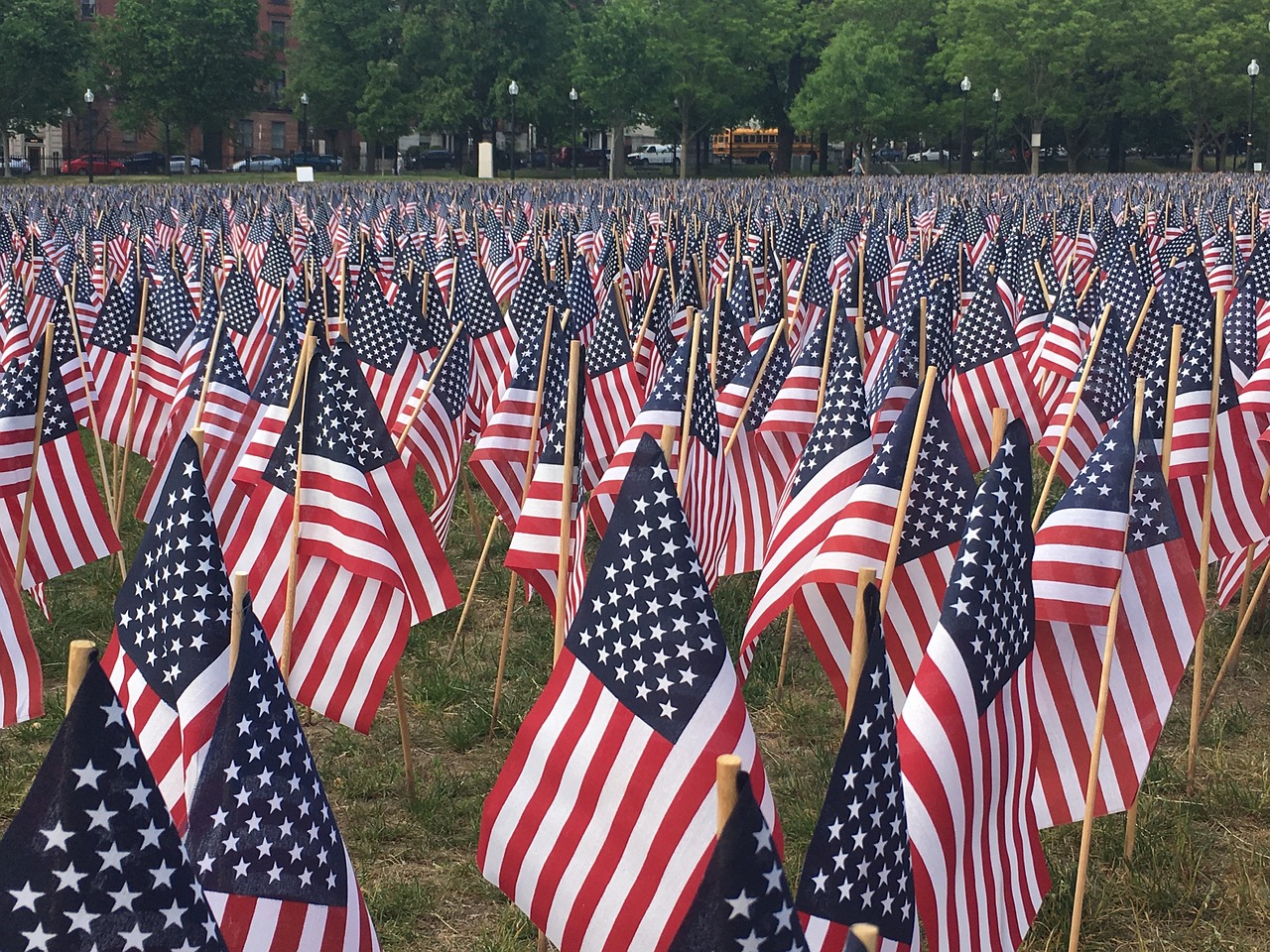 Jav,  Vėliava,  Atminimo Diena,  Amerikos,  Atminties,  Memorial,  Paminėti,  Kariai,  Bostono,  War Memorial