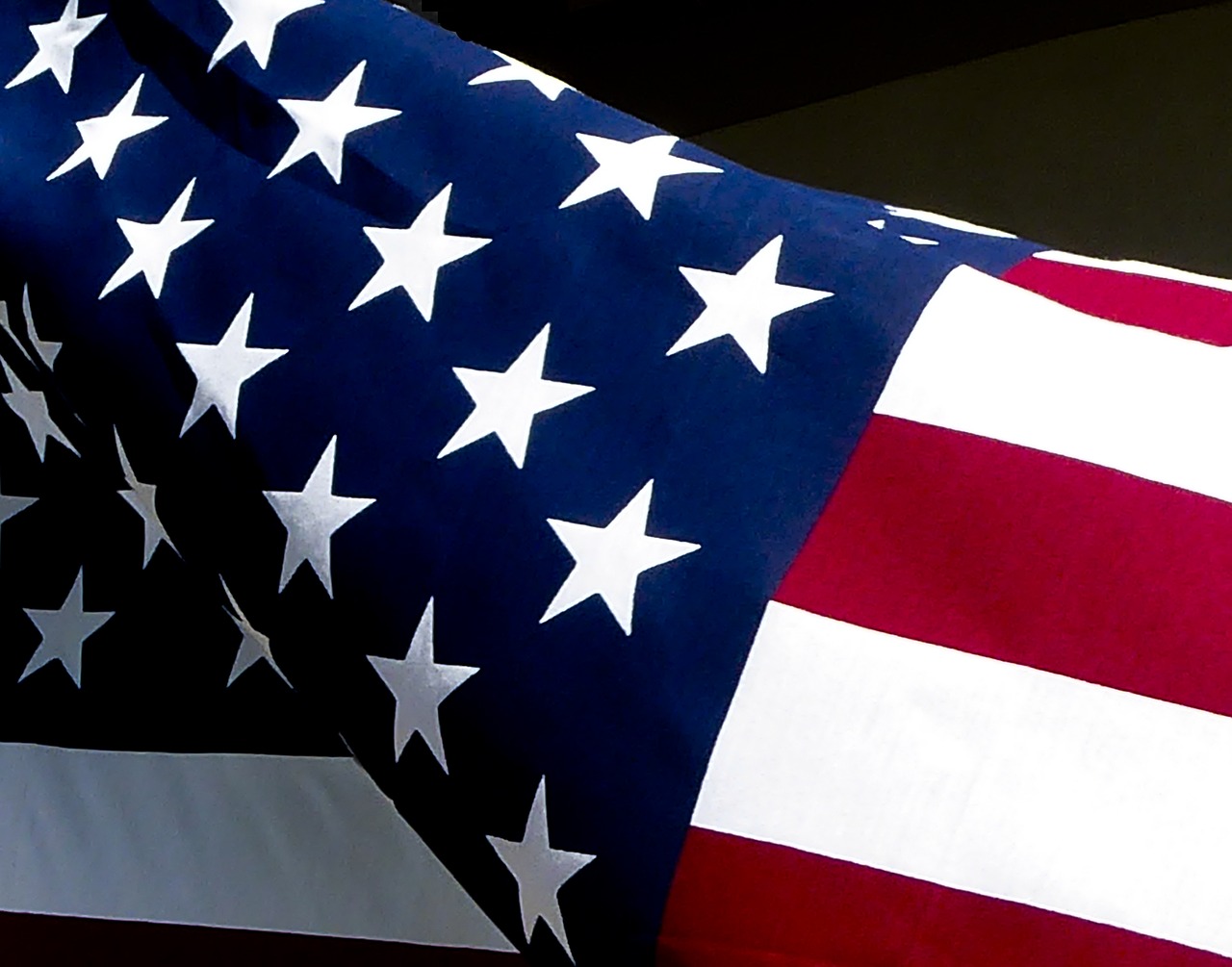 Usa Flag, Amerikos Vėliava, Vėliava, Raudona Balta Mėlyna, Patriotizmas, Piktograma, Simbolis, Laisvė, Nemokamos Nuotraukos,  Nemokama Licenzija