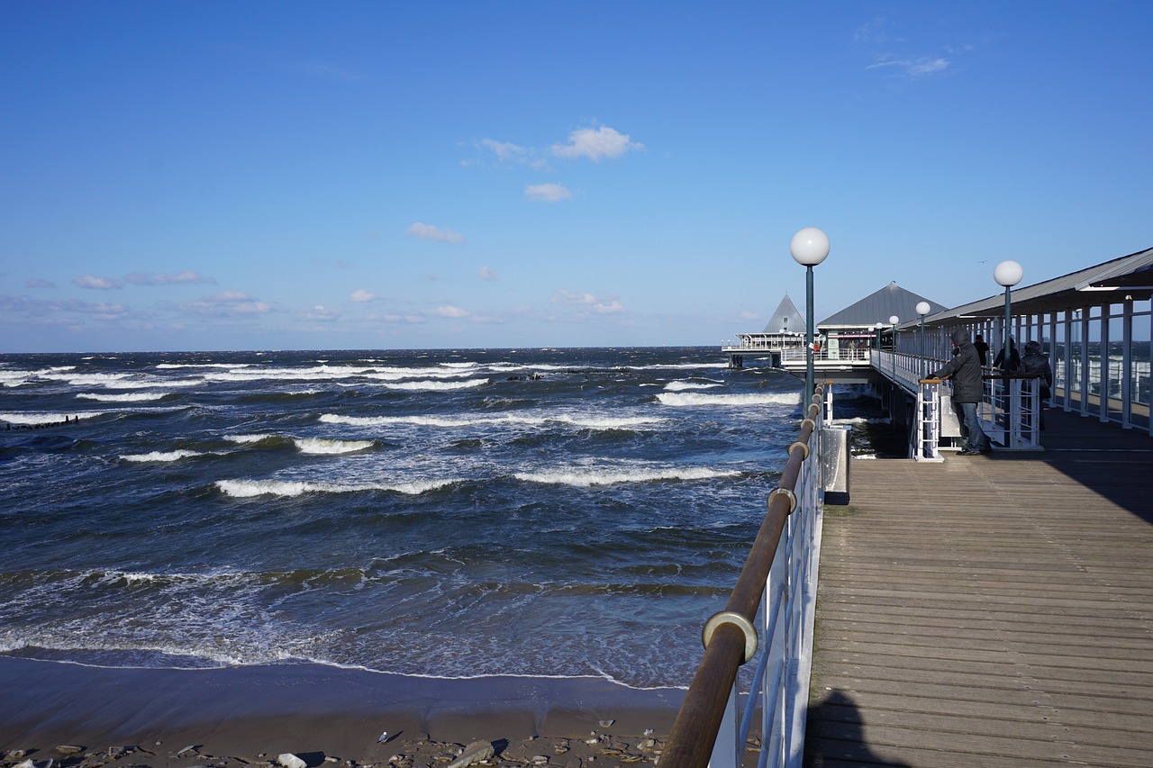 Usedom,  Jūros Tilto,  Heringsdorf,  Papludimys,  Jūra,  Atostogos,  Baltijos Jūra,  Sala, Nemokamos Nuotraukos,  Nemokama Licenzija