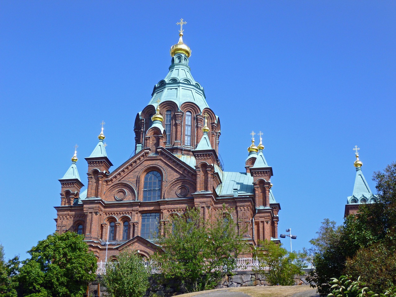 Uspenski Katedra, Helsinki, Finland, Bažnyčia, Nemokamos Nuotraukos,  Nemokama Licenzija