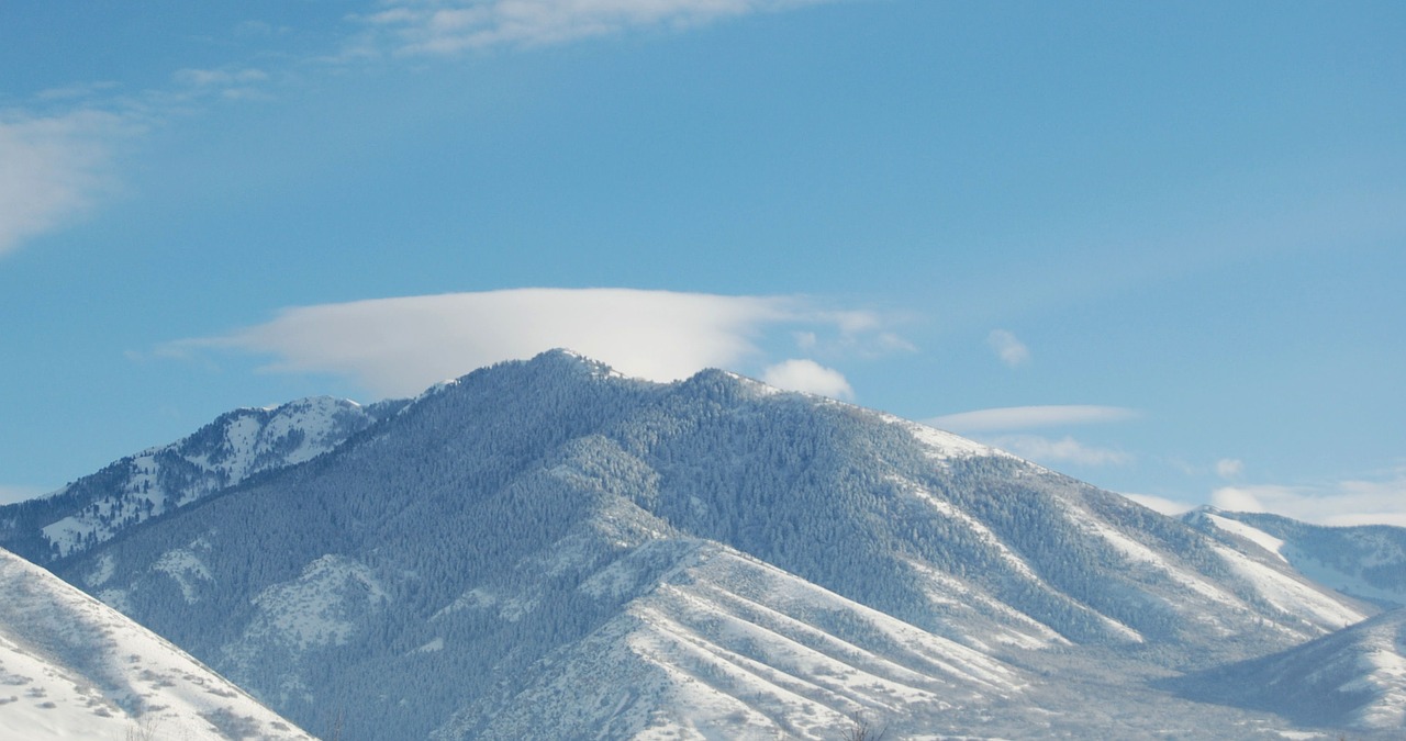 Utah, Kalnai, Per Daug Žiema, Sniegas, Nemokamos Nuotraukos,  Nemokama Licenzija
