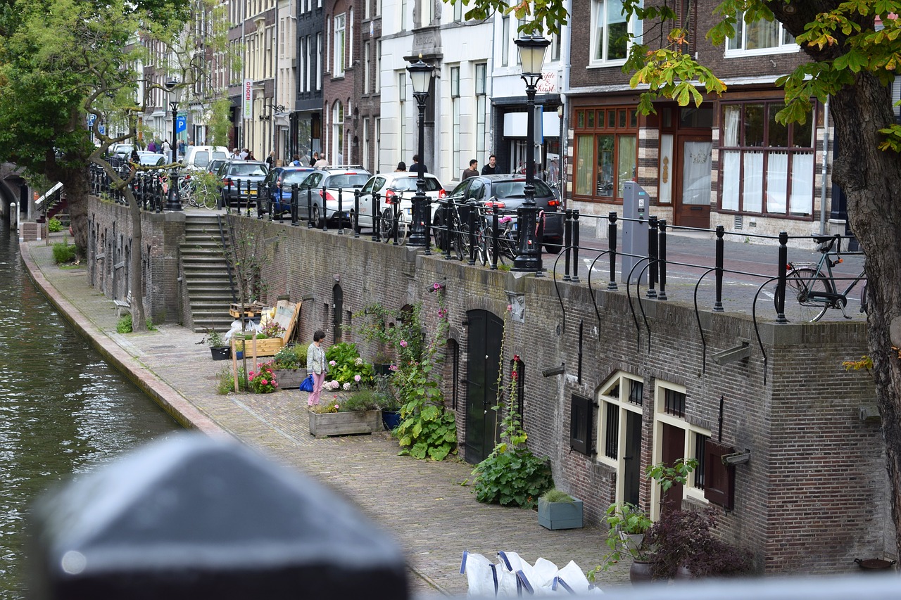 Utrecht, Holland, Gracht, Namai, Nemokamos Nuotraukos,  Nemokama Licenzija