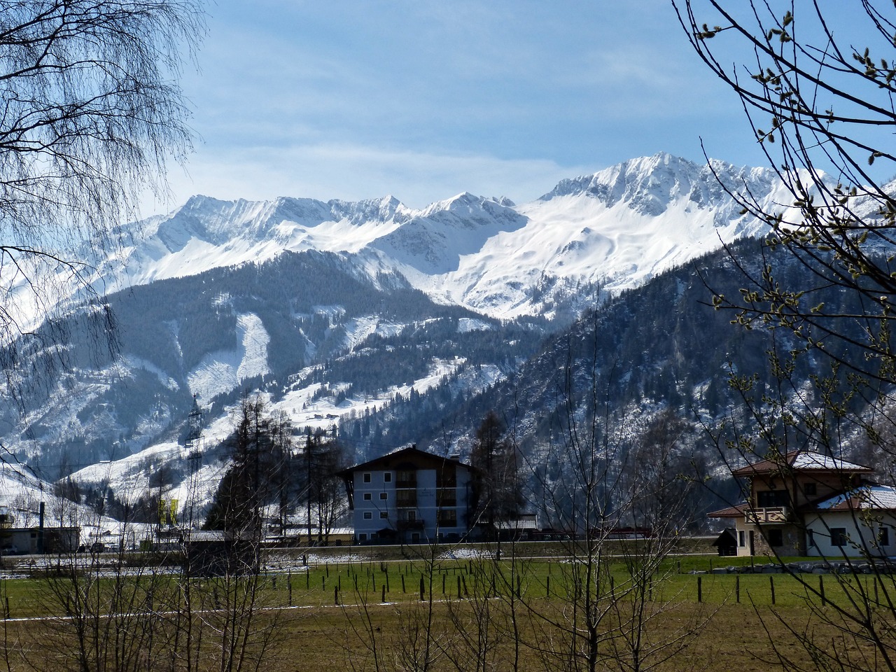 Uttendorf, Aukštas Tauernas, Zwölferkogel, Kalnai, Sniegas, Nemokamos Nuotraukos,  Nemokama Licenzija