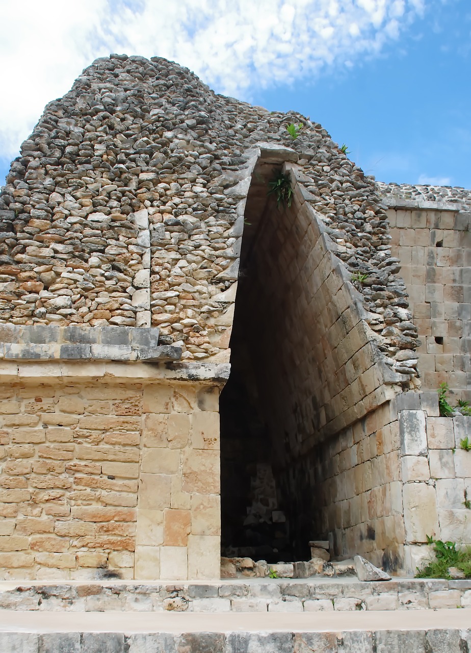 Uxmal, Yukatanas, Maya Vault, Maya, Architektūra, Sugadinti, Meksika, Nemokamos Nuotraukos,  Nemokama Licenzija