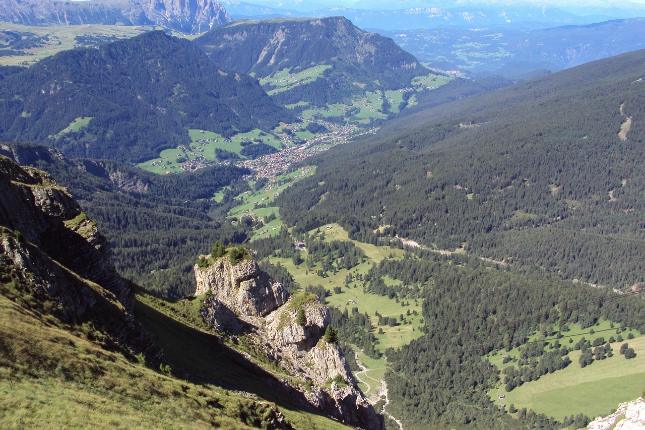 Val Gardena, South Tyrol, Alpės, Dolomitai, Nemokamos Nuotraukos,  Nemokama Licenzija