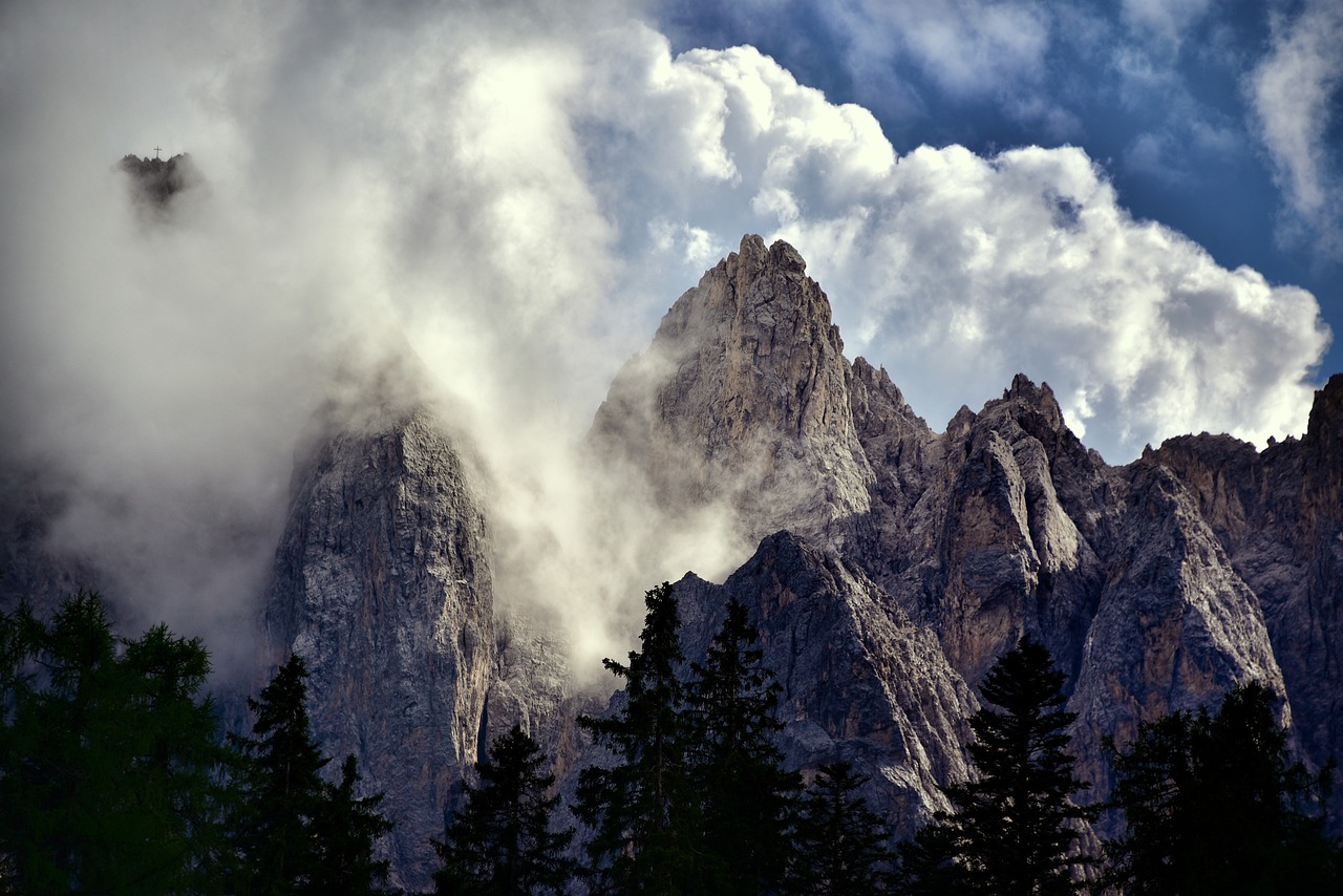 Val Pusteria, South Tyrol, Italy, Gamta, Kalnai, Dolomitai, Vasara, Dangus, Kraštovaizdis, Šventė