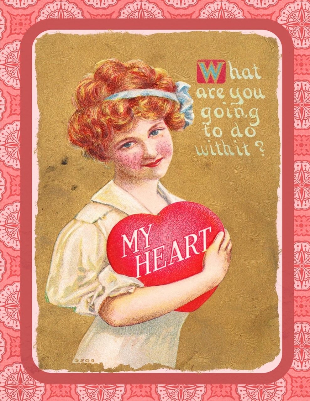 Valentine, Vintage, Meilė, Širdis, Dėžė, Šokoladas, Dovanos, Dekupažas, Koliažas, Iškarpų Albumas