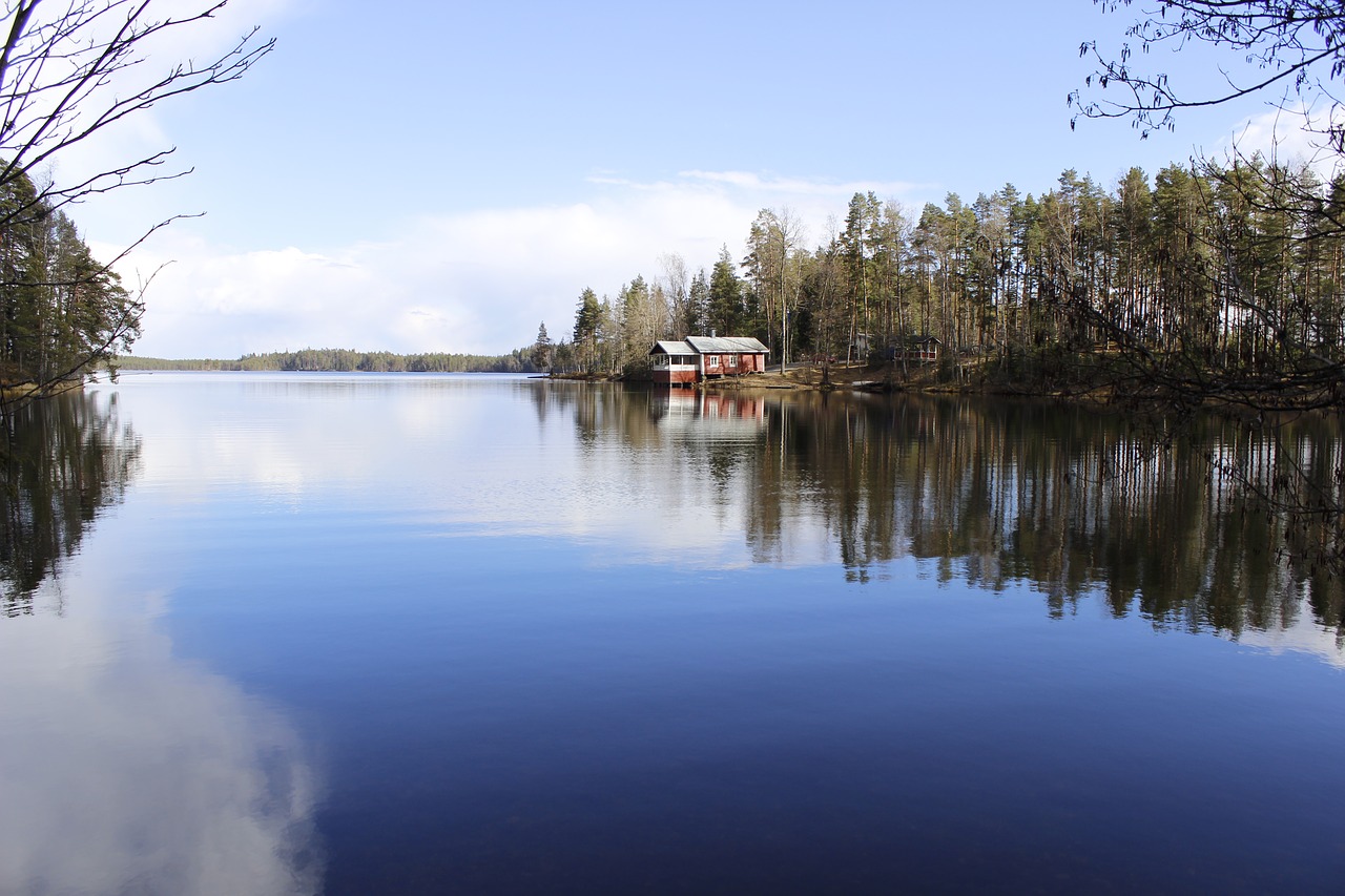 Valijärvi,  Forsa,  Vasarą,  Ežeras, Nemokamos Nuotraukos,  Nemokama Licenzija