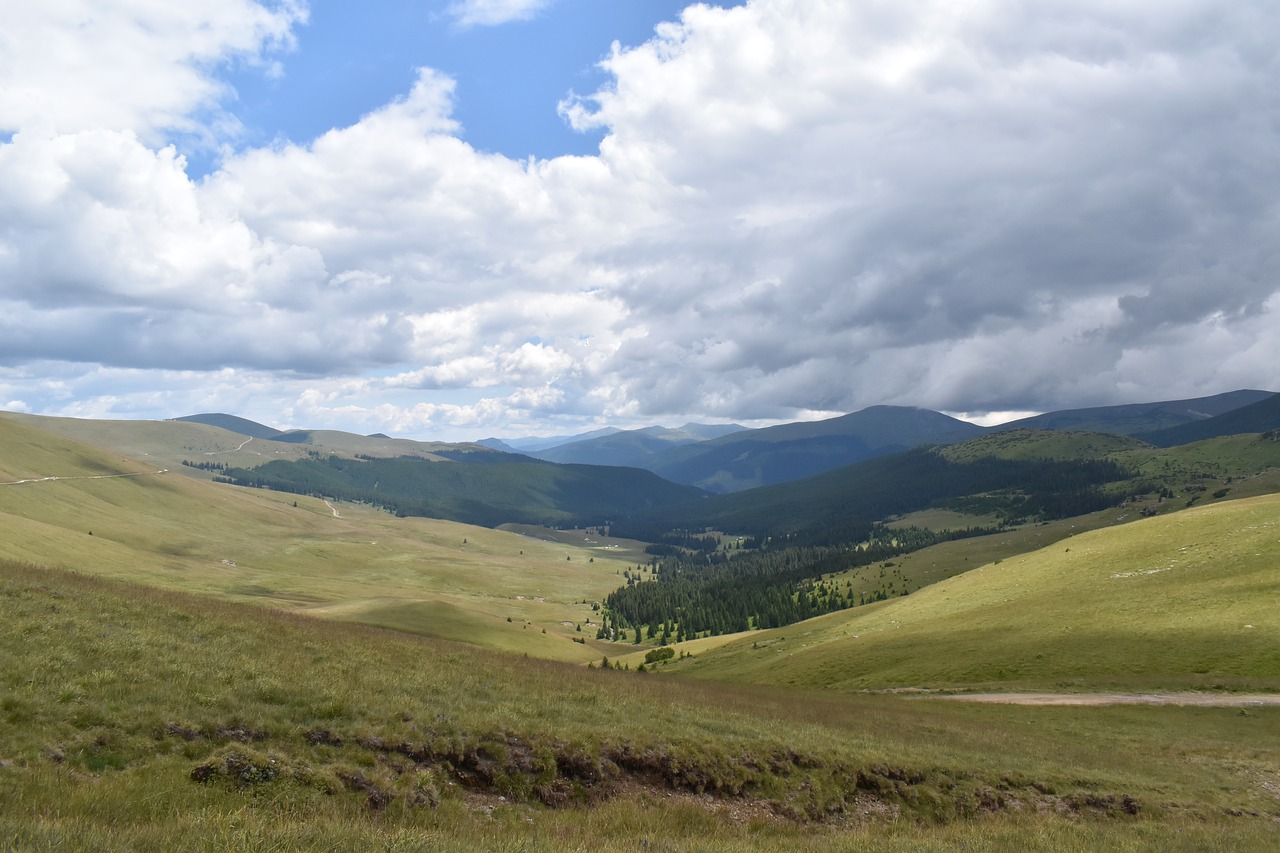 Slėnis, Dangus, Glen, Dale, Peizažas, Panorama, Kraštovaizdis, Gamta, Kelionė, Kalnas