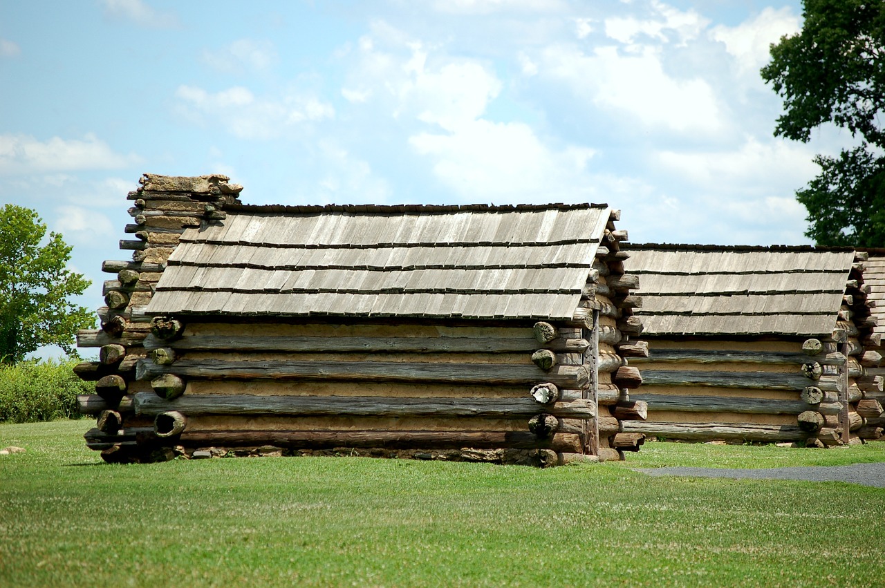 Valley Forge,  Pa,  Pennsylvania,  Istorinis,  Taboras,  Dangus,  Struktūra,  Statyba,  Kabina, Nemokamos Nuotraukos