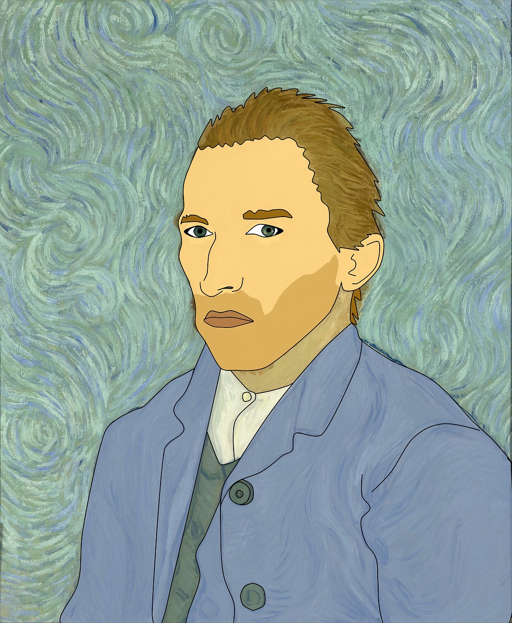 Van Gogh, Iliustracija, Beprotybė, Menininkas, Vyras, Nemokamos Nuotraukos,  Nemokama Licenzija