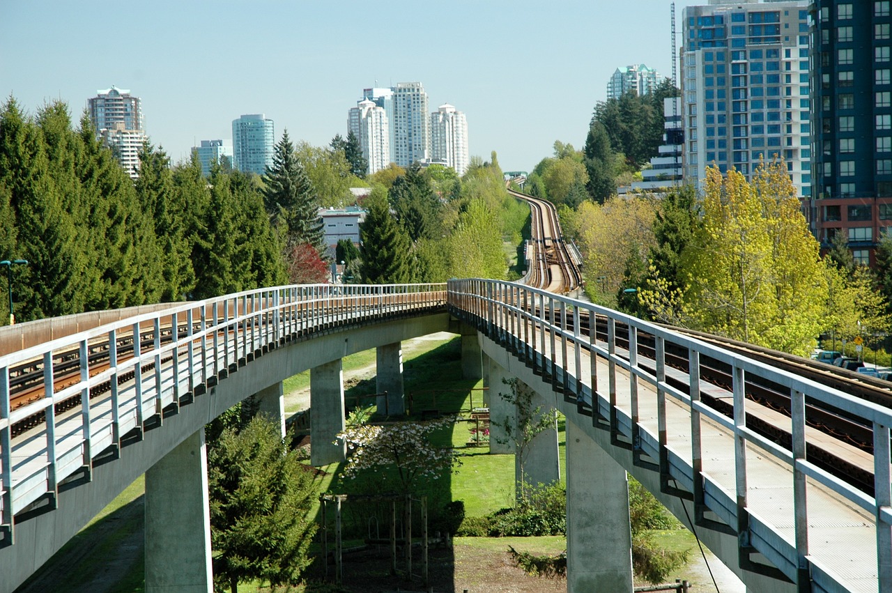 Vancouver Skytrain, Joyce Stotis, Vankuveris, Traukinys, Bėgiai, Nemokamos Nuotraukos,  Nemokama Licenzija