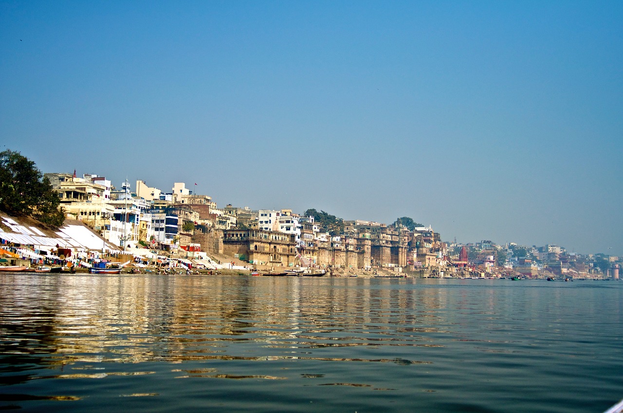 Varanasi, Upė, Indija, Religija, Kelionė, Šventas, Ganga, Kultūra, Benaresas, Ghat