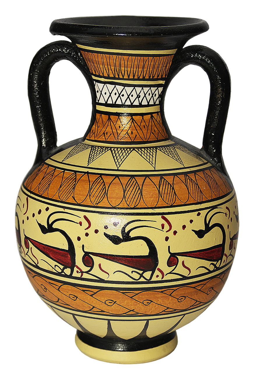 Vazos, Grindų Vazos, Amphora, Terakota, Keramika, Laivas, Trapi, Konteineris, Kopija, Suvenyras