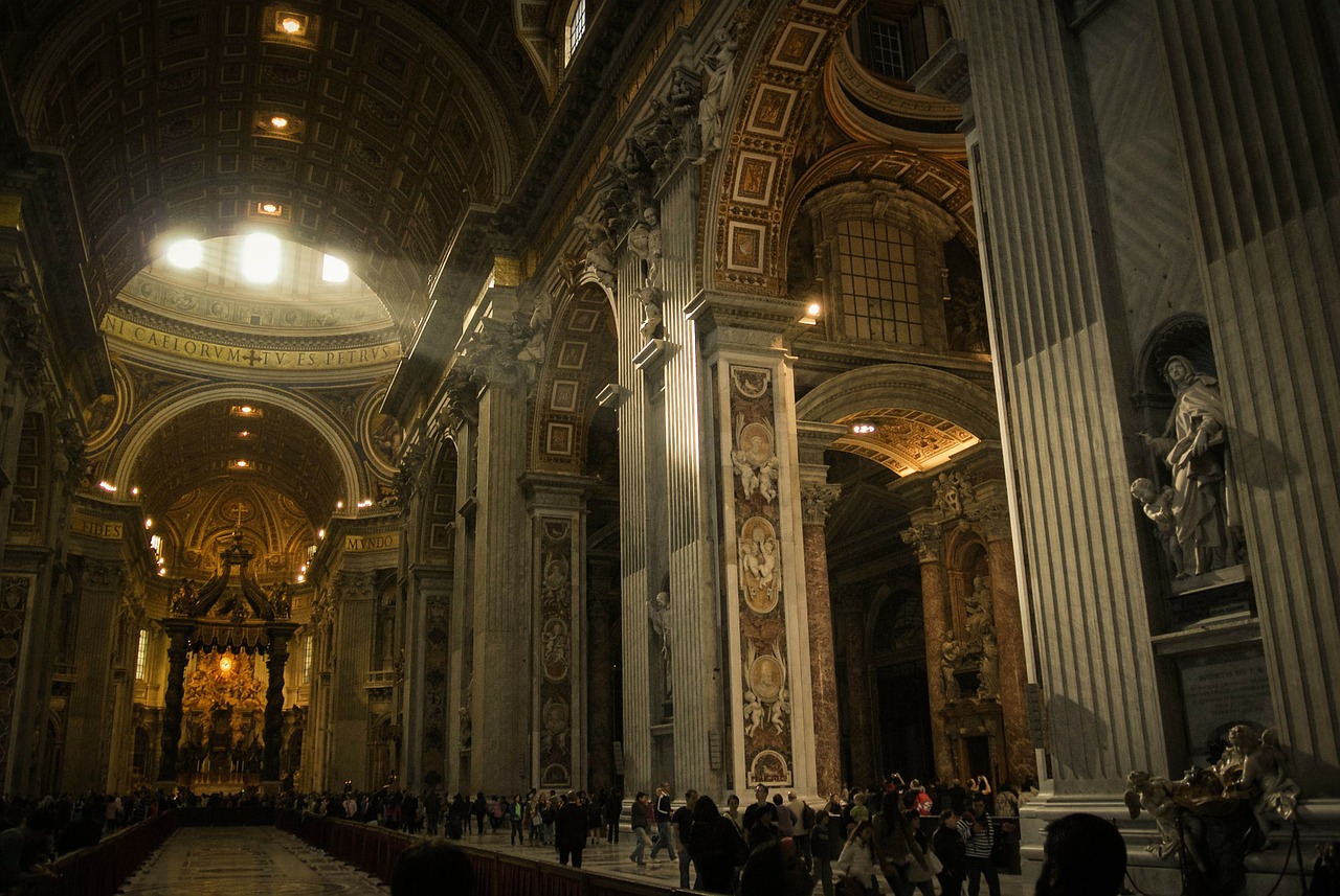 Vatikanas, St Peterio Bazilika, Italy, Bažnyčia, Vatikanas, Architektūra, Nemokamos Nuotraukos,  Nemokama Licenzija