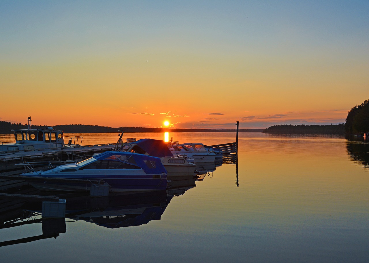 Vattudalen, Švedija, Jämtland, Upstream Vattudal, Peizažai, Nuotrauka, Saulės Energija, Kaj, Himmel, Saulėlydis