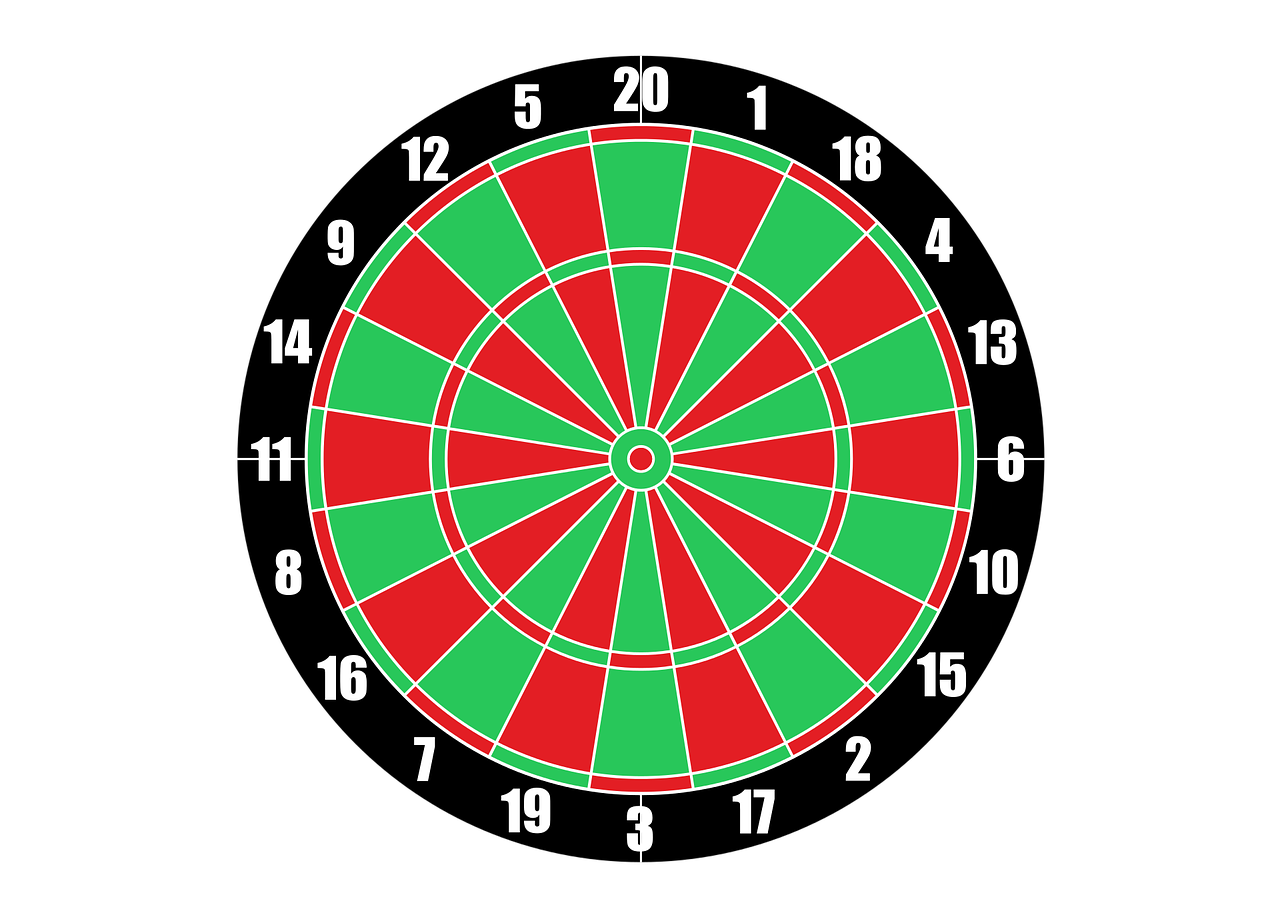 Vektorinis Dartboard, Taikinys, Smiginis, Sportas, Darts Mašina, Tikslus, Pergalė, Baras, Skrydis, Žaidimas