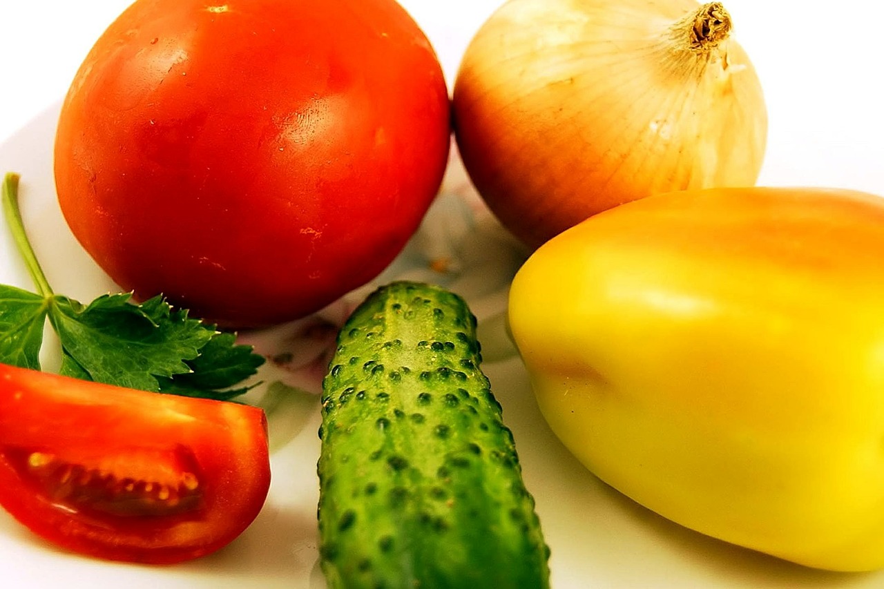 Daržovės, Vaisiai, Maisto Produktai, Valgomieji, Žaliavinis, Užkandžiai, Sveikas, Maistingas, Spalvinga, Raudona