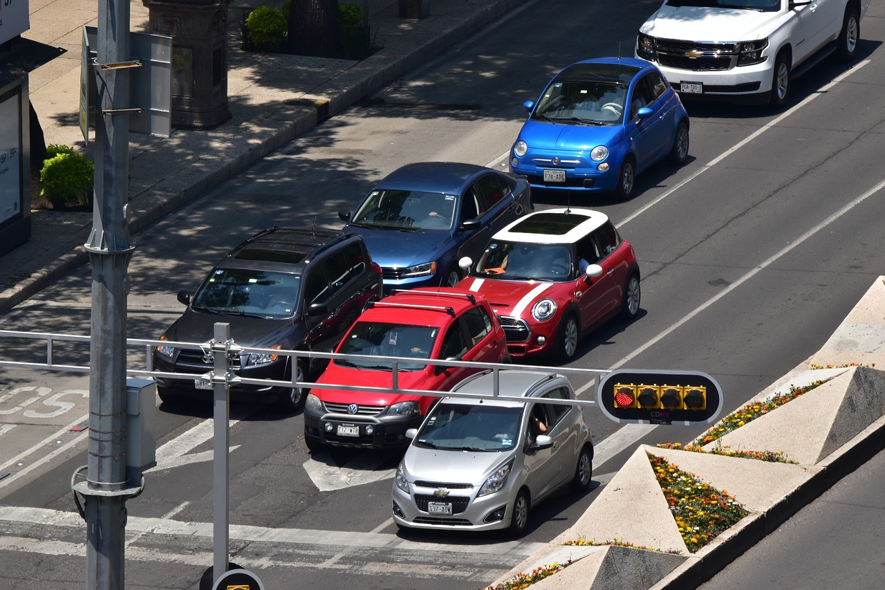 Transporto Priemonės,  Šviesoforas,  Avenue,  Reforma,  Sustabdyti,  Eismas, Nemokamos Nuotraukos,  Nemokama Licenzija