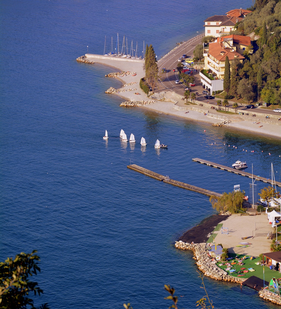 Vela, Ežeras, Garda, Torbole, Vanduo, Costa, Valtis, Kraštovaizdis, Ant Ežero, Nemokamos Nuotraukos