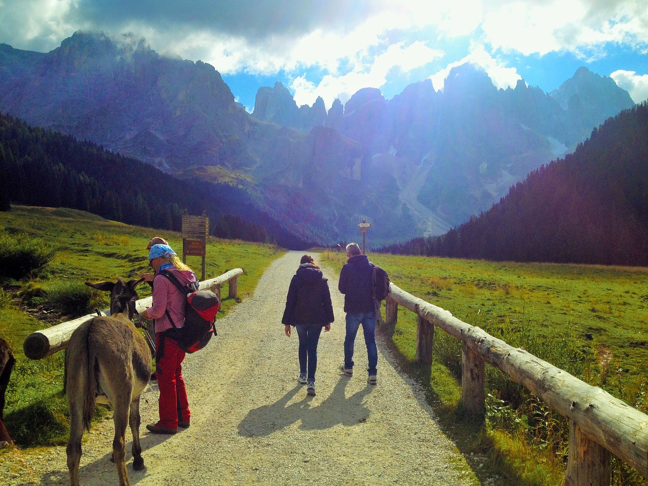 Venegija, Rolle, Kalnai, Debesys, Kraštovaizdis, Žingsnis, Italy, Dolomitai, Kalnas, Nemokamos Nuotraukos