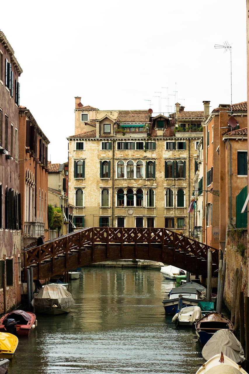 Venetian Kanalas, Kanalo Tiltas, Senoji Europa, Venecijos Kanalas, Renesansas, Nemokamos Nuotraukos,  Nemokama Licenzija